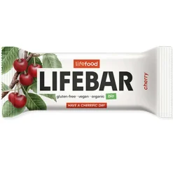 Lifefood Repen|Energierepen>Energiereep Kers RAW - 40g - BIO
