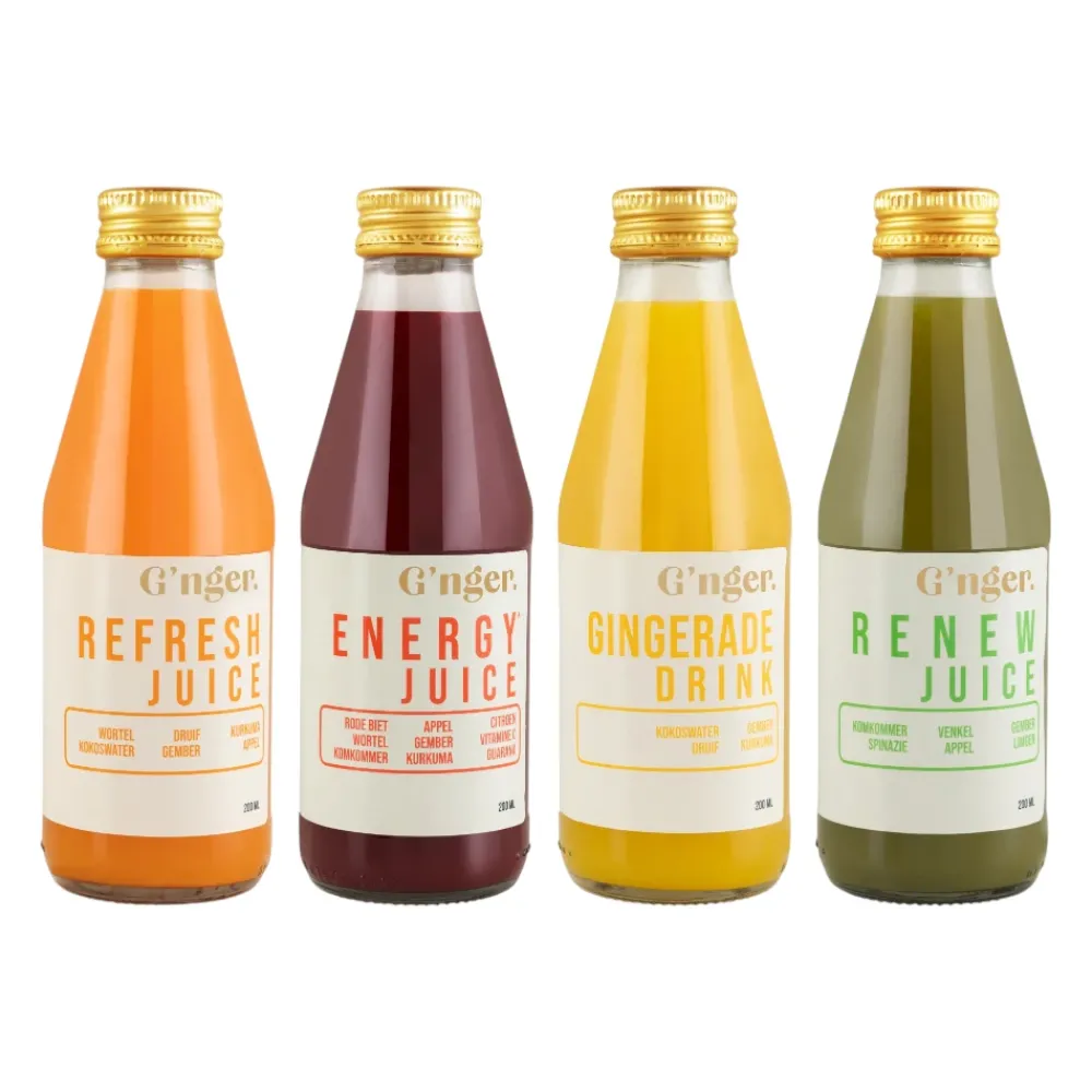 G'nger Energie|Gember>Energy Gembersap - 200ml