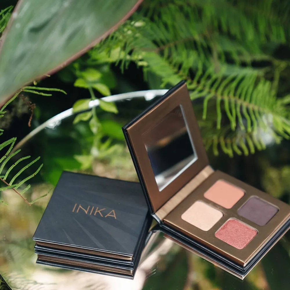 INIKA Ogen/Oogschaduw>Eyeshadow Quad - Flowers - 5g - BIO