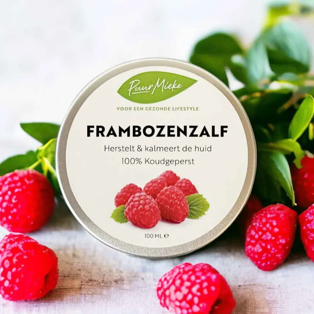 Puur Mieke Eczeem|Rimpels>Frambozenzalf - Frambozenpitolie met Bio Shea Butter