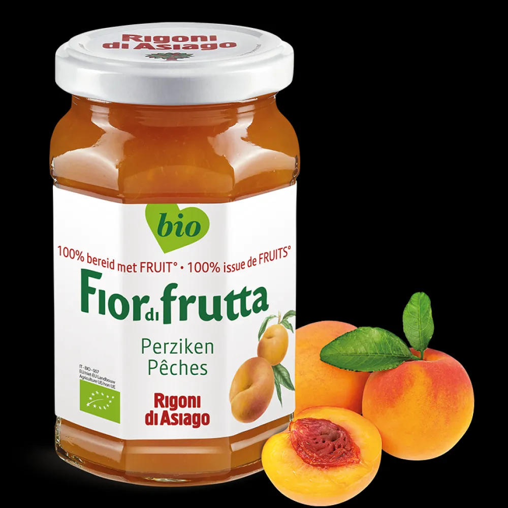 FiordiFrutta Paleo Aip|Fruitspreads>Fruitspread Perzik 250g - BIO