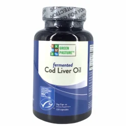 Hersenen|Visolie / Omega 3 / Levertraan>Gefermenteerde Levertraan - 120 capsules