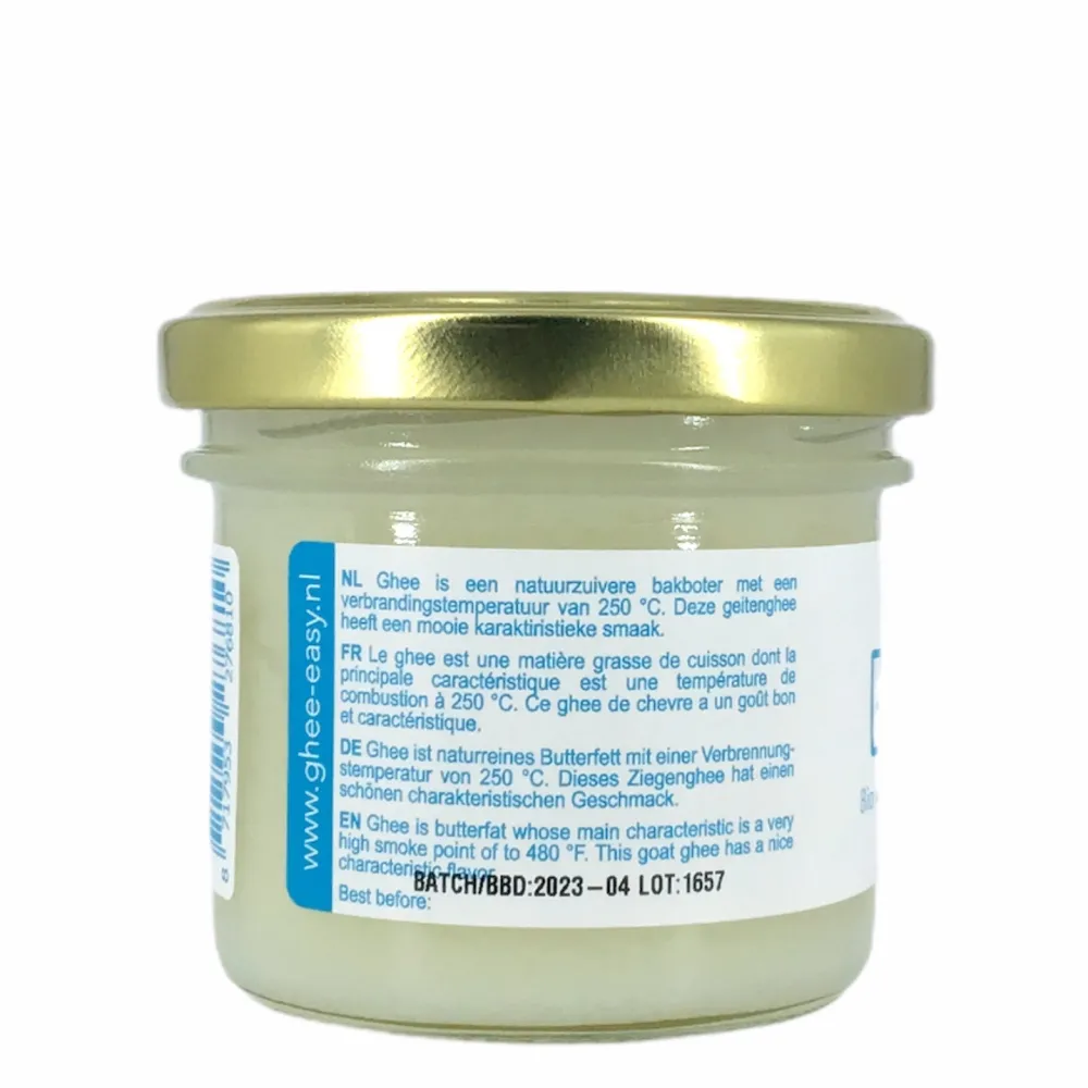 Ghee-Easy Overige Oliën|Ghee>Ghee Geitenboter - BIO