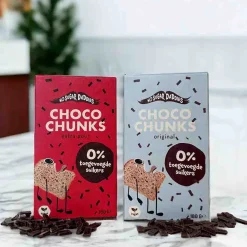 No Sugar Daddies Hagelslag Zonder Suiker|Chocolade>Hagelslag Chunks - Extra Puur - 180g - BIO