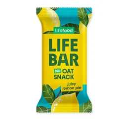 Lifefood Repen|Energierepen>Haverreep Citroen - 40g - BIO