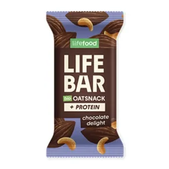 Lifefood Repen|Proteïne Repen>Haverreep Protein Chocolade Delight - 40g - BIO