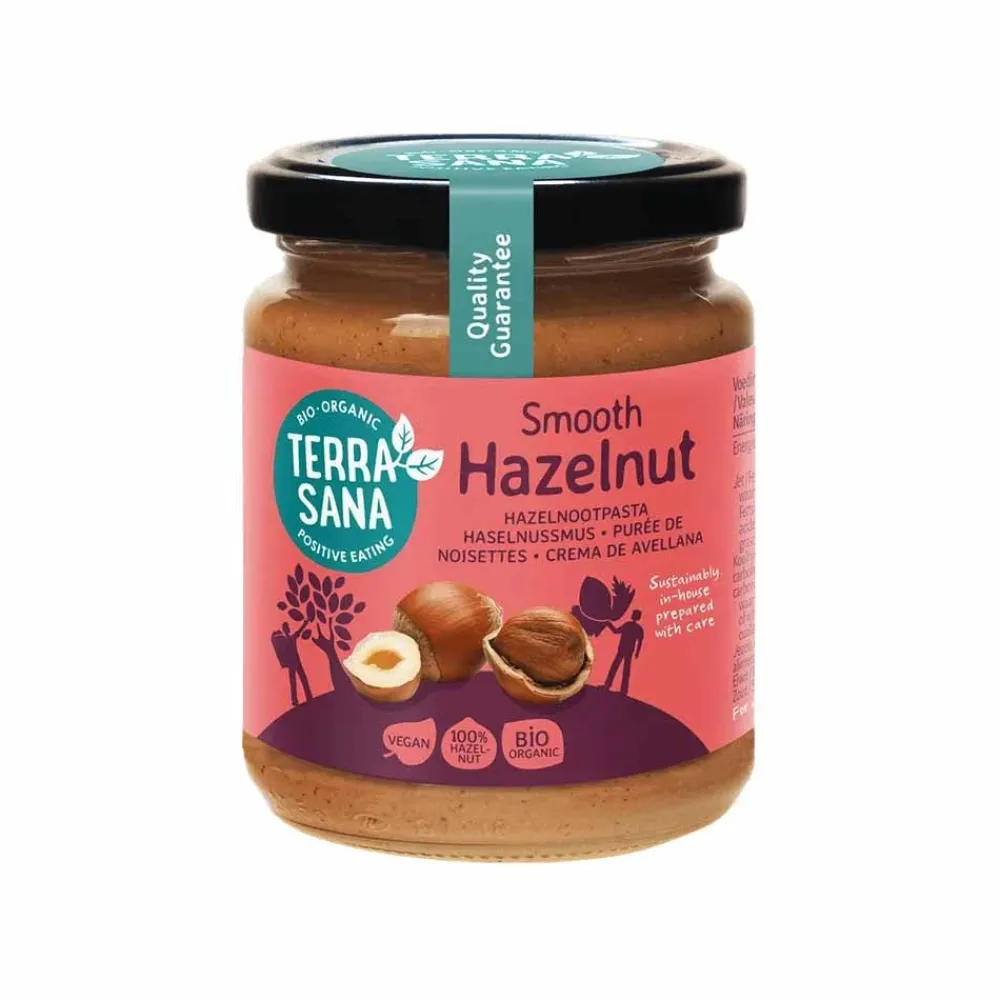 Terrasana Notenpasta>Hazelnootpasta 250g - BIO