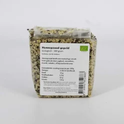 Puur Mieke Zaden|Biologische Zaden En Pitten>Hennepzaad gepeld - 250g - BIO