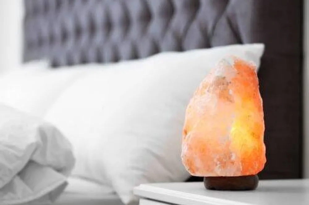 SelNature Stress|Nachtrust>Himalaya zoutlamp - Natuurvorm