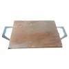 SelNature Keukenhulpjes>Himalaya Zoutsteen Grill - incl. RVS Houder - 20x30cm
