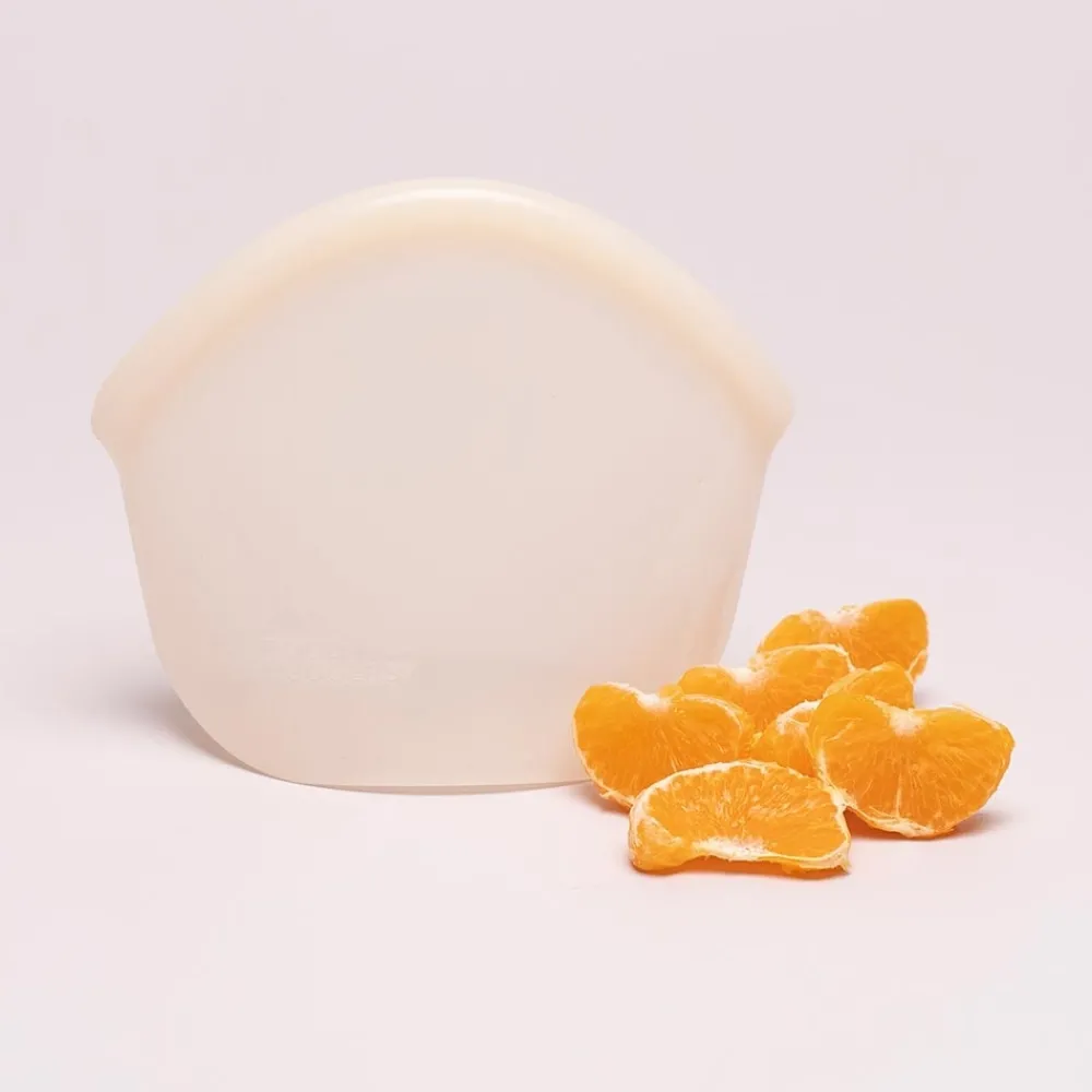 Food Huggers Siliconen Zakjes|Keukenhulpjes>Hugger Bag - Champagne Frost - 400ml