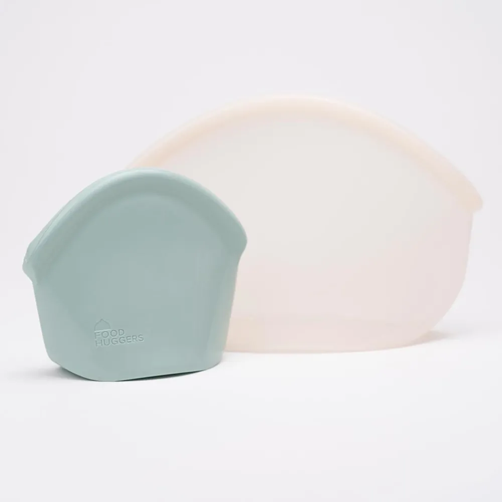Food Huggers Siliconen Zakjes|Keukenhulpjes>Hugger Bag - Champagne Frost - 400ml