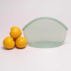 Food Huggers Siliconen Zakjes|Keukenhulpjes>Hugger Bag - Juniper Clear - 900ml