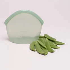 Food Huggers Siliconen Zakjes|Keukenhulpjes>Hugger Bag - Juniper Clear - 400ml