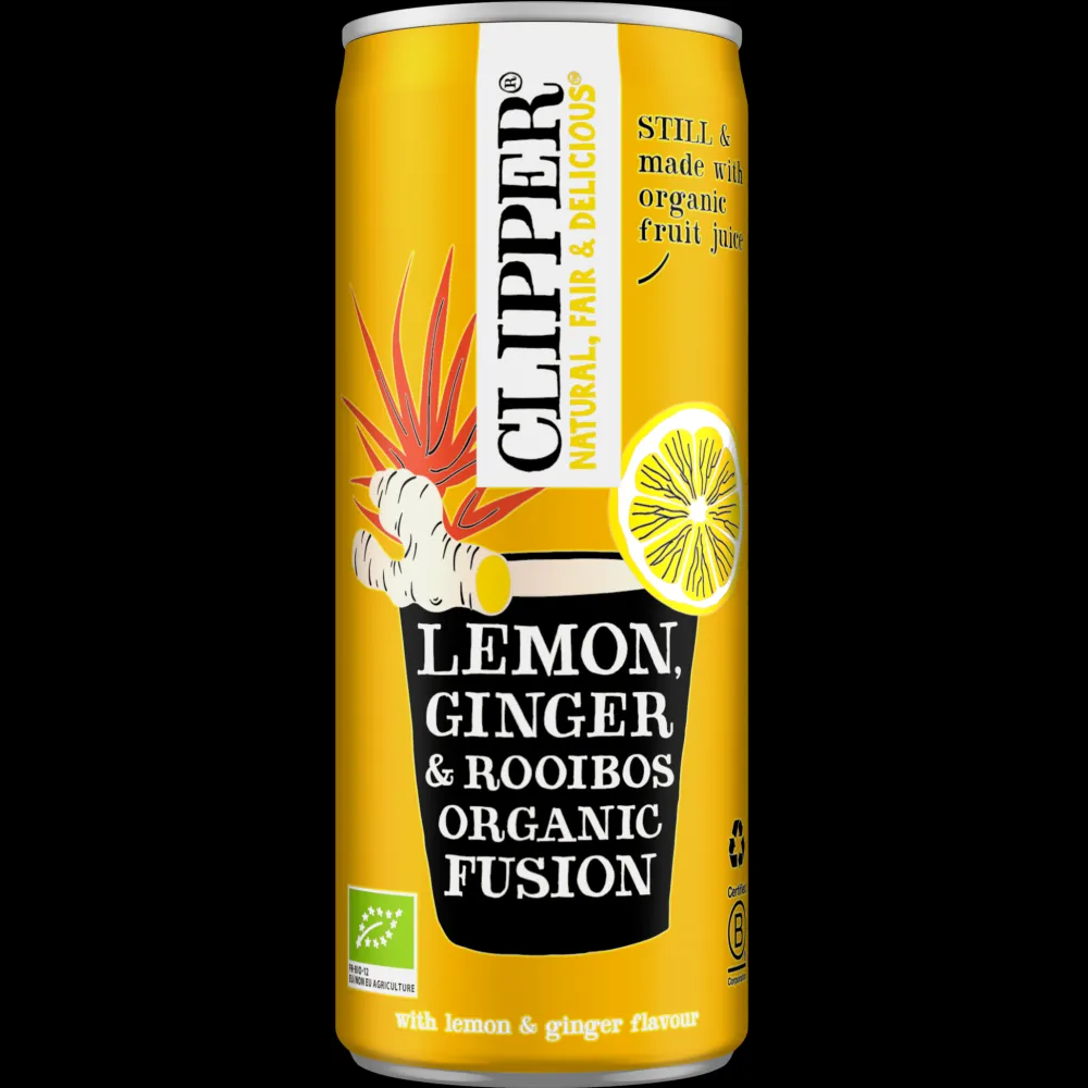 Clipper Sap & Frisdranken>IJsthee Citroen Gember - 250ml - BIO
