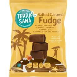 Terrasana Snoepjes>Karamel Zeezout Fudge - 150g - BIO