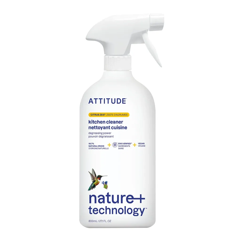 ATTITUDE Schoonmaakproducten>Keukenreiniger - Spray - 800ml