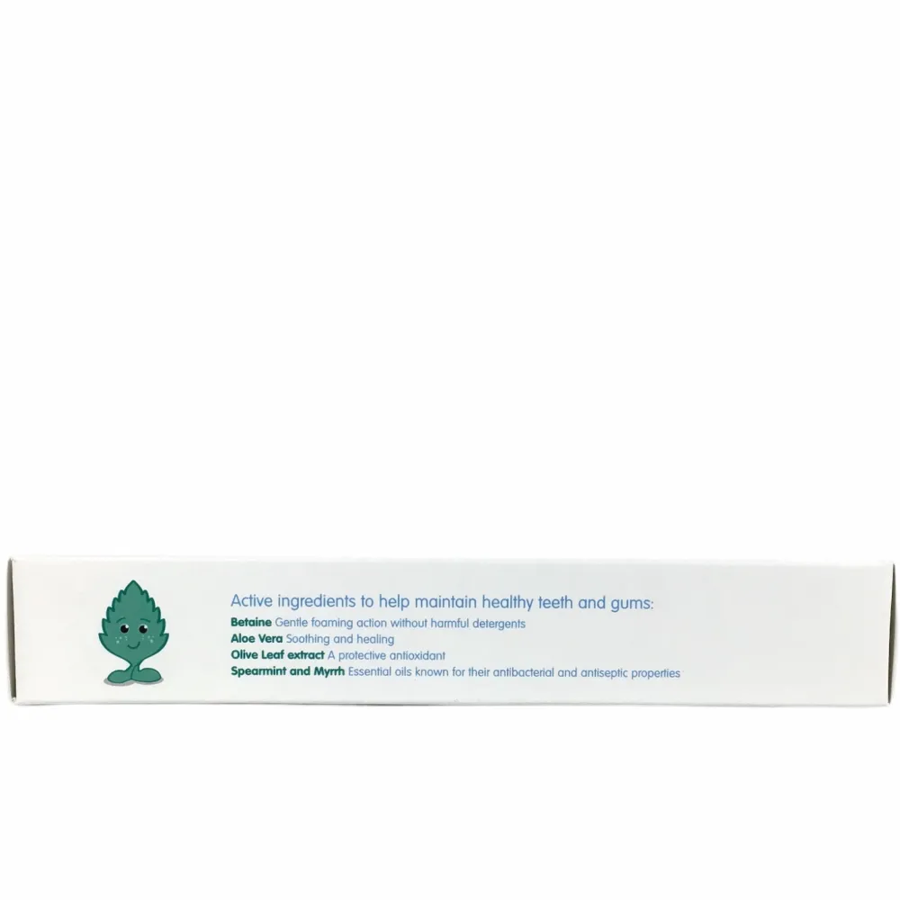 Green People Baby Verzorging|Tandpasta>Kinder Tandpasta - Spearmint & Aloe Vera - 50ml