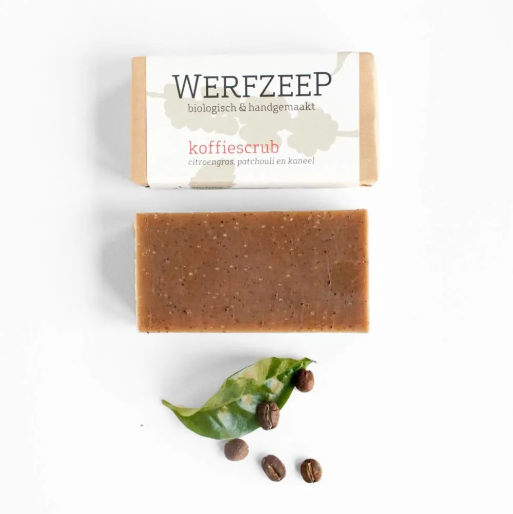 Werfzeep Reiniging|Scrubzeep>Koffiescrub Biologisch / Scrub 100gr