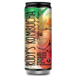 Rudy's Darmen|Kombucha>Kombucha - Mango & Passiefruit - 330ml