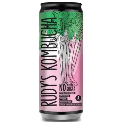 Rudy's Darmen|Kombucha>Kombucha - Rabarber - 330ml