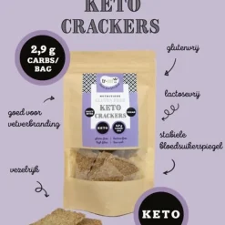 Treat Chips & Zoutjes|Paleo Koekjes>KPNI Keto Crackers - 60g