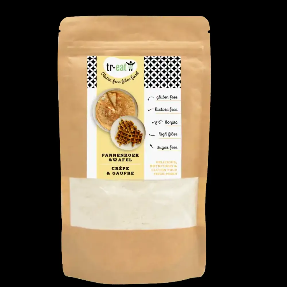 Treat Pudding En Pannenkoek|Paleo Mix Speciaal>KPNI Pannenkoek en Wafel mix 200g