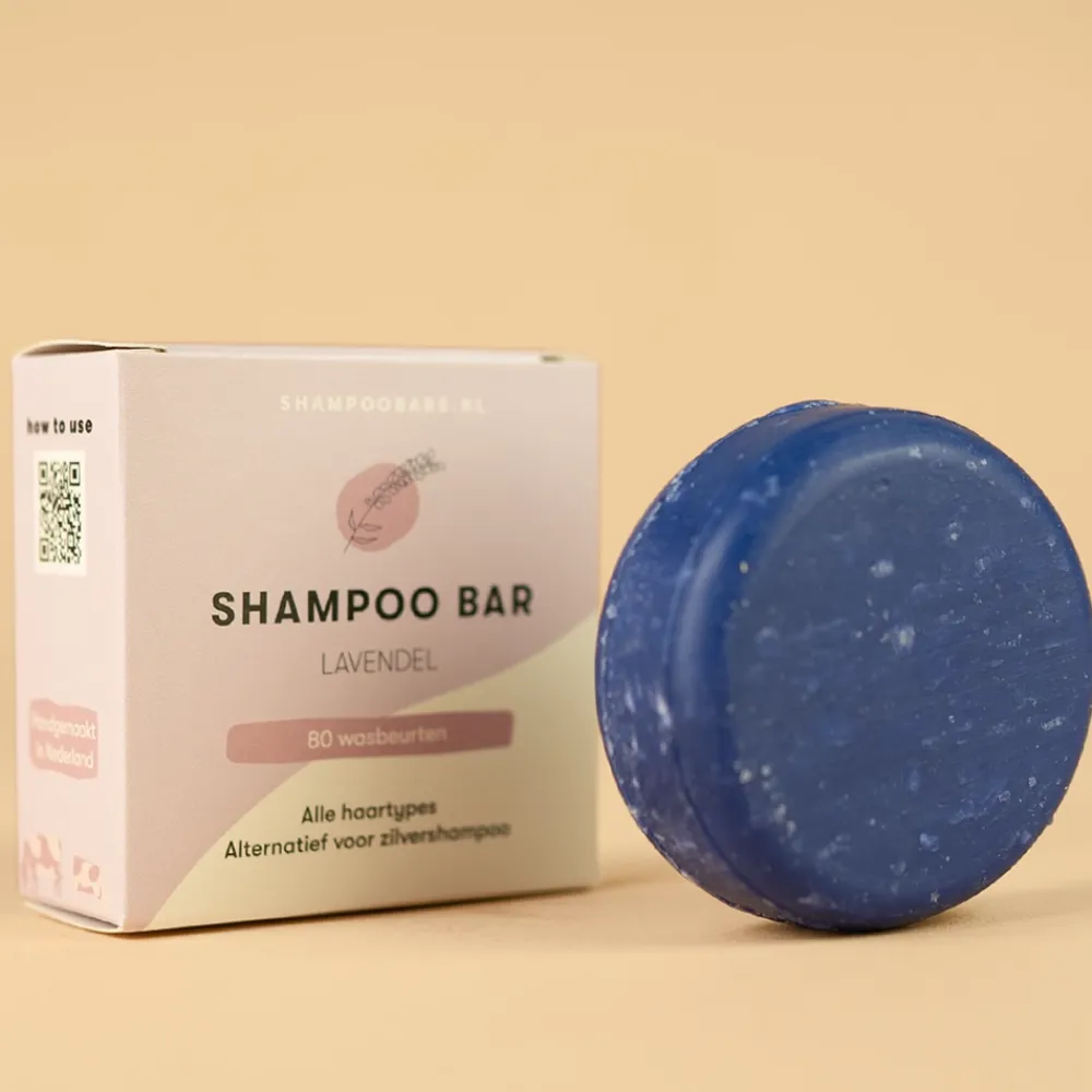 Shampoo Bars Haarverzorging/Shampoo En Conditioner|Shampoo Bars>Lavendel - Zilvershampoo - 60g