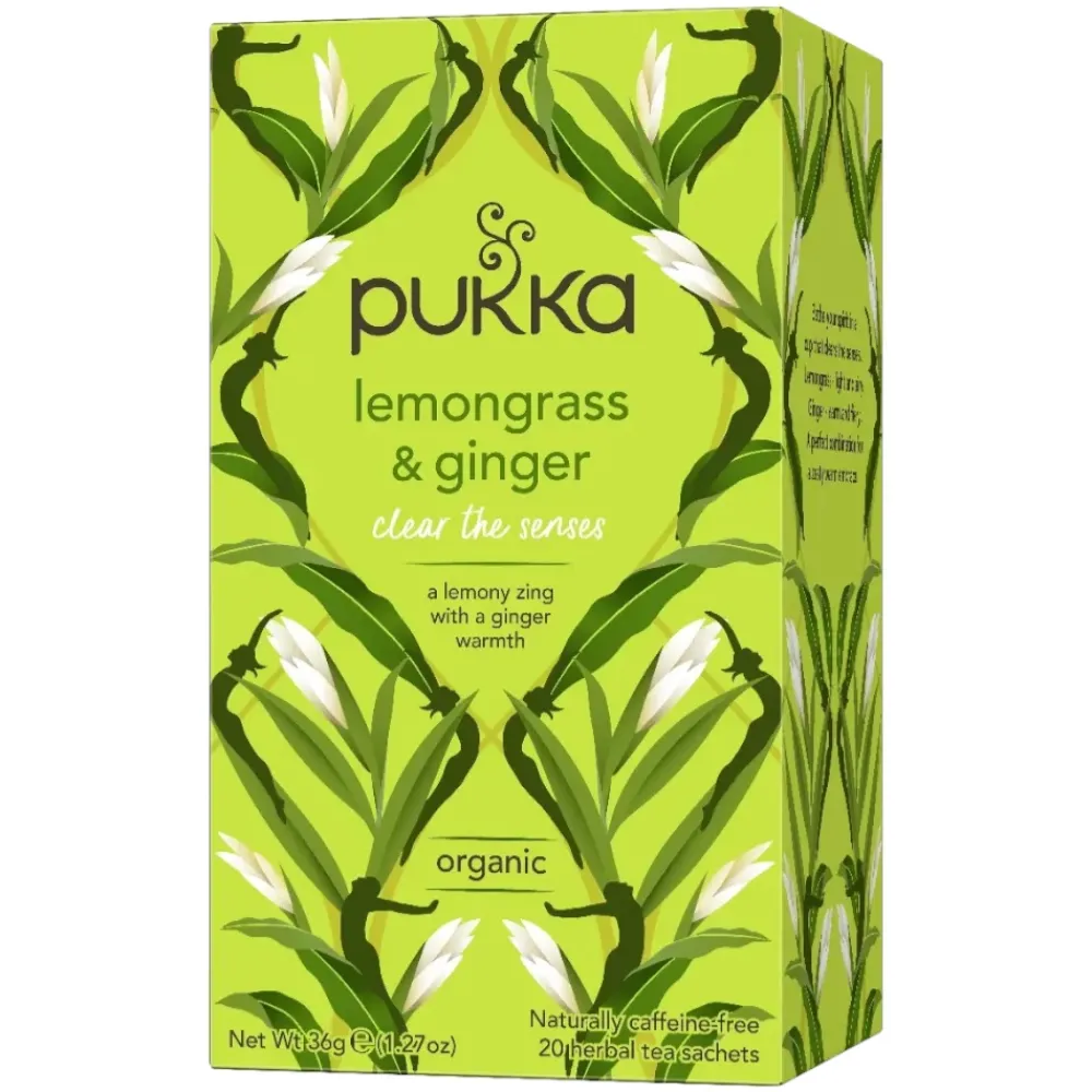 Pukka Thee|Paleo Aip>Lemongrass & ginger - kruidenthee