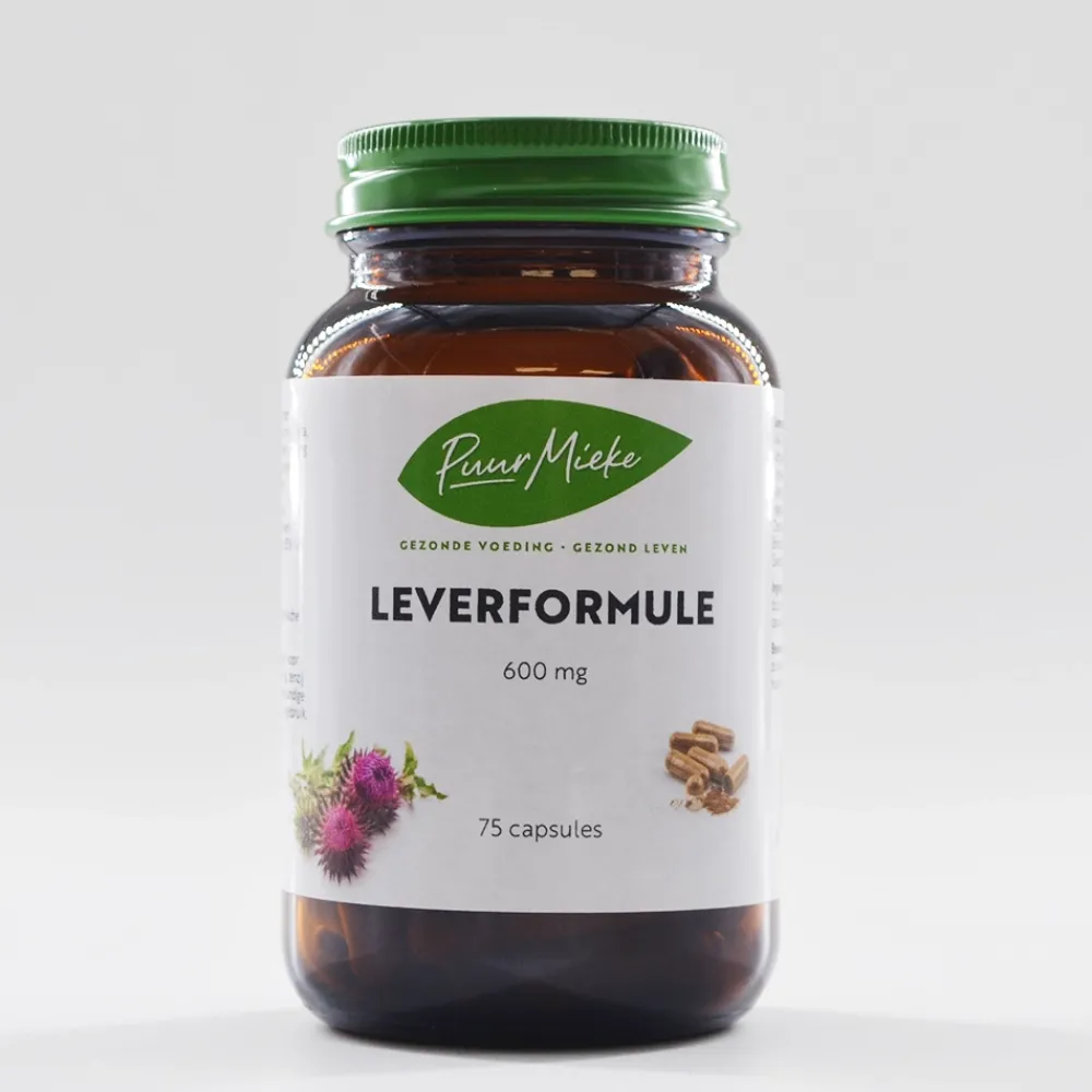 Puur Mieke Detox|Specials>Leverformule - 600mg - 75 caps