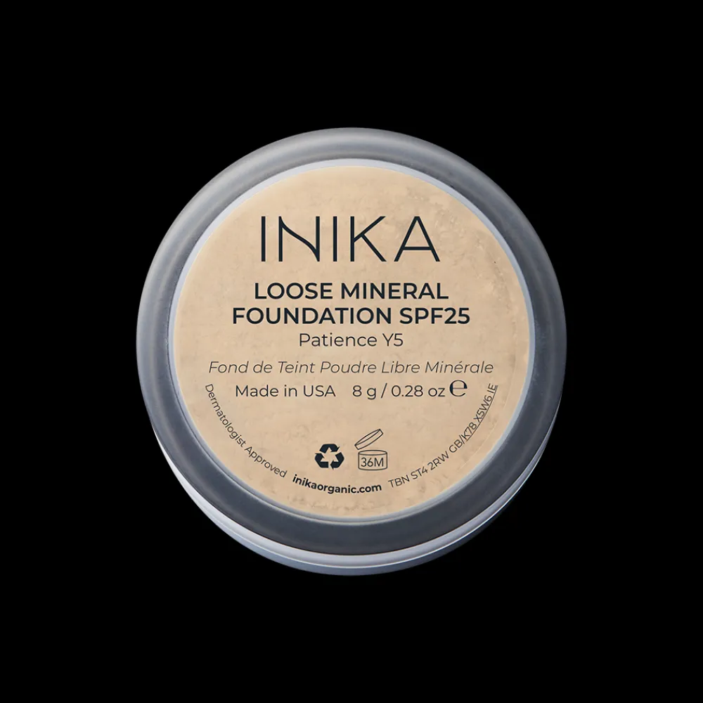 INIKA Gezicht/Poeder|Gezicht/Foundation>Loose Mineral Foundation SPF 25 - Patience - 8g - BIO