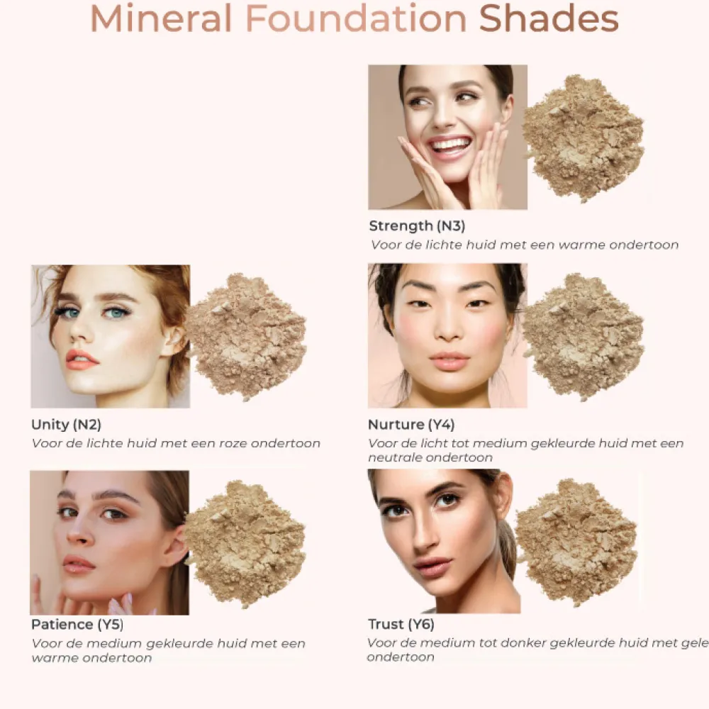 INIKA Gezicht/Poeder|Gezicht/Foundation>Loose Mineral Foundation SPF 25 - Patience - 8g - BIO
