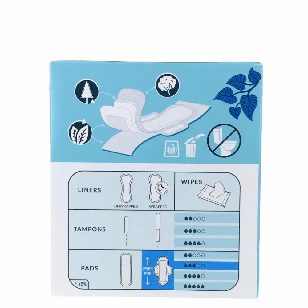 Natracare Intieme Verzorging/Inlegkruisjes En Maandverband|Maandverband>Maandverband Ultra - Super met vleugels - BIO
