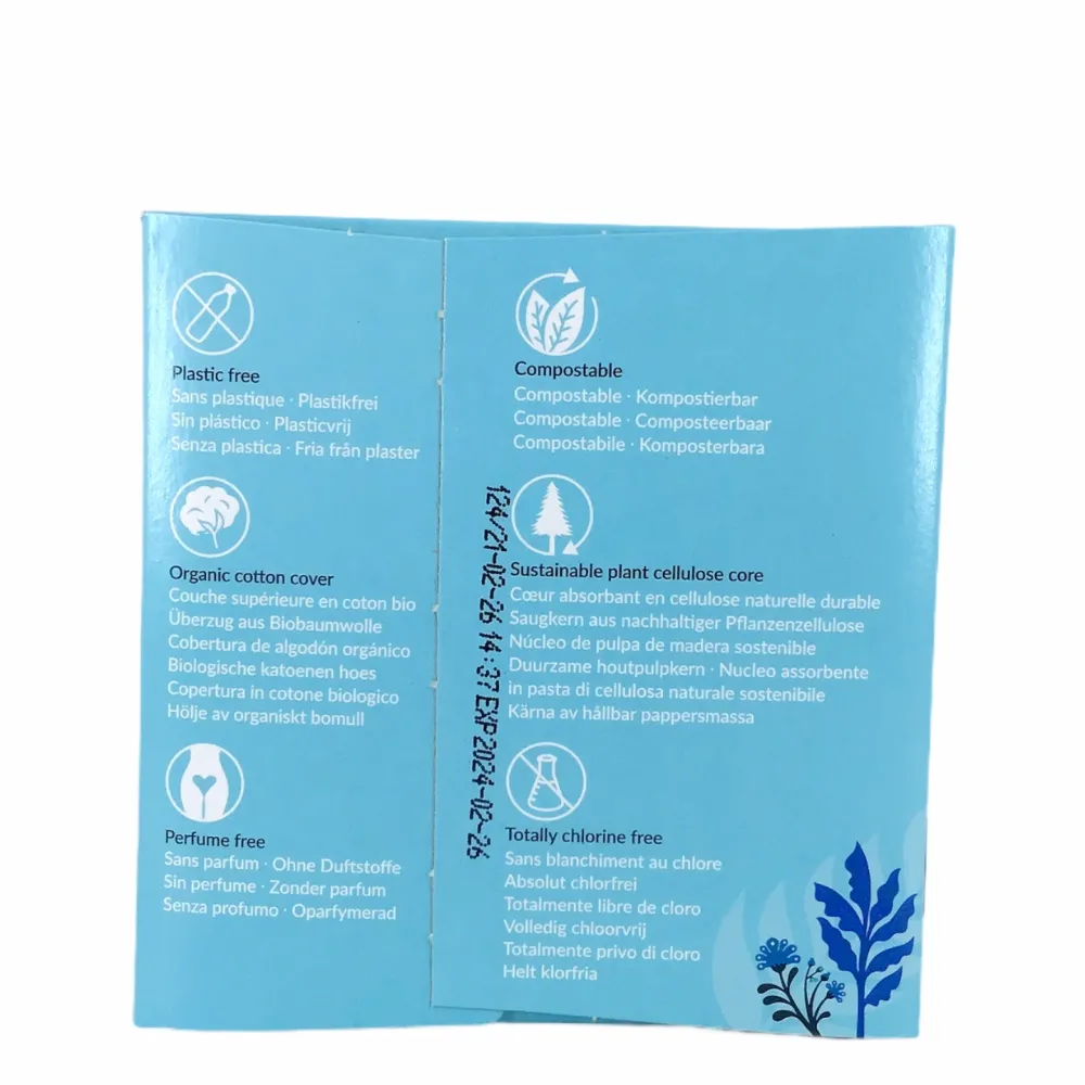 Natracare Intieme Verzorging/Inlegkruisjes En Maandverband|Maandverband>Maandverband Ultra - Super met vleugels - BIO
