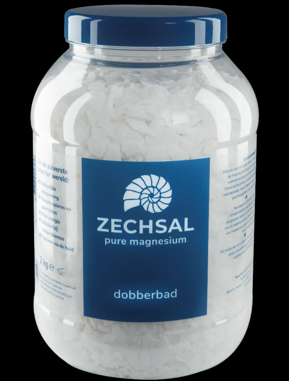 Zechsal Stress|Spieren>Magnesium Badkristallen Dobberbad - 2kg