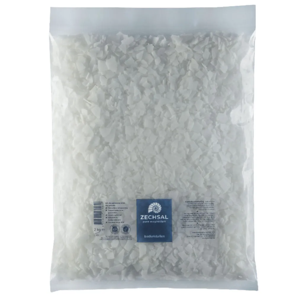 Zechsal Stress|Spieren>Magnesium Badkristallen Navulling - 2kg