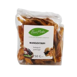 Puur Mieke Fruit & Noten|Bessen En Zuidvruchten>Mango reepjes gedroogd - 250g - BIO