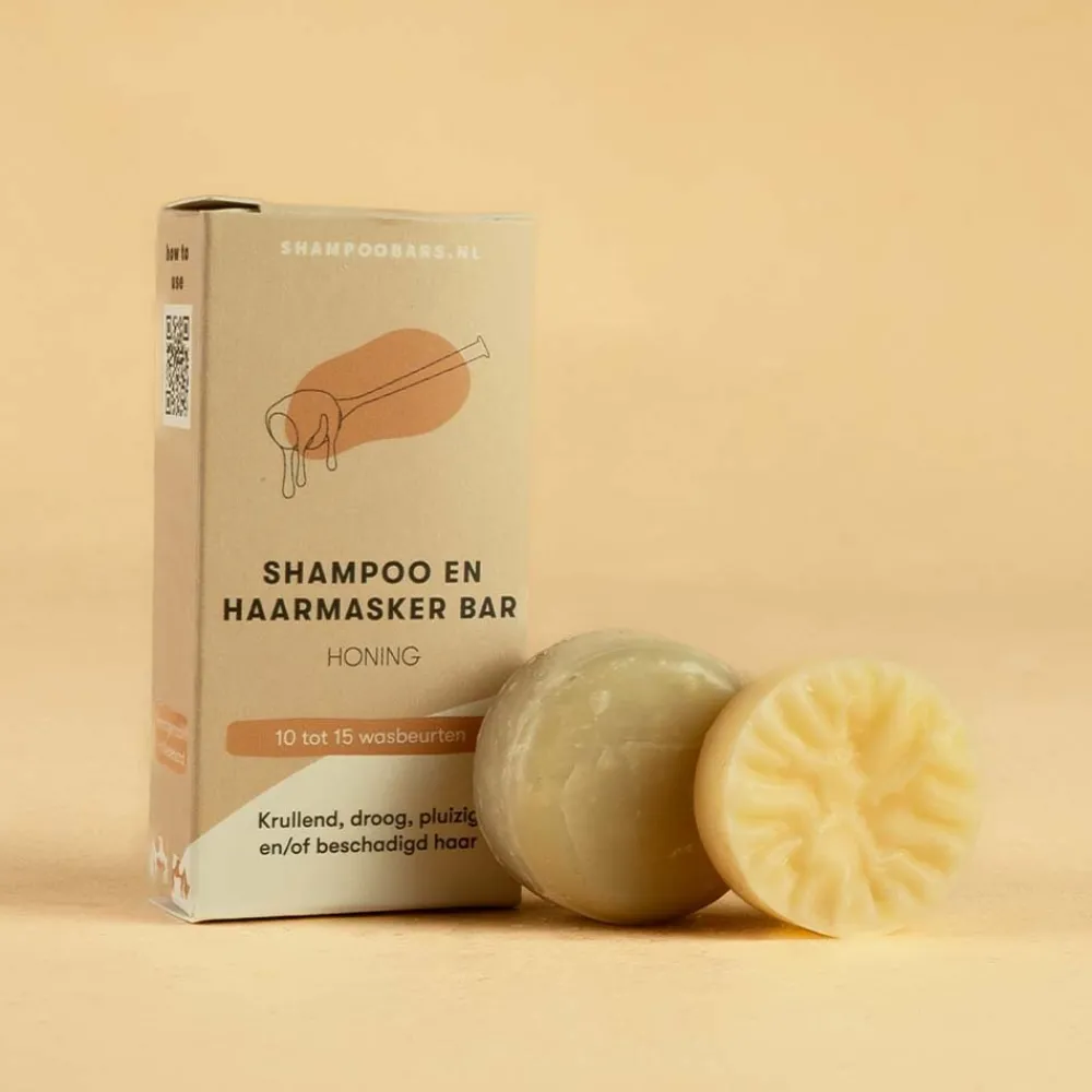 Shampoo Bars Haarverzorging/Shampoo En Conditioner|Shampoo Bars>Mini - Honing - Shampoo & Haarmasker