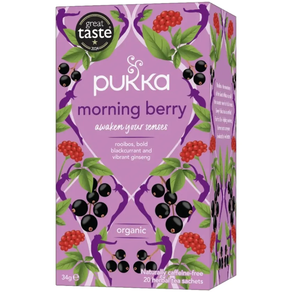 Pukka Thee>Morning Berry - Kruidenthee - BIO