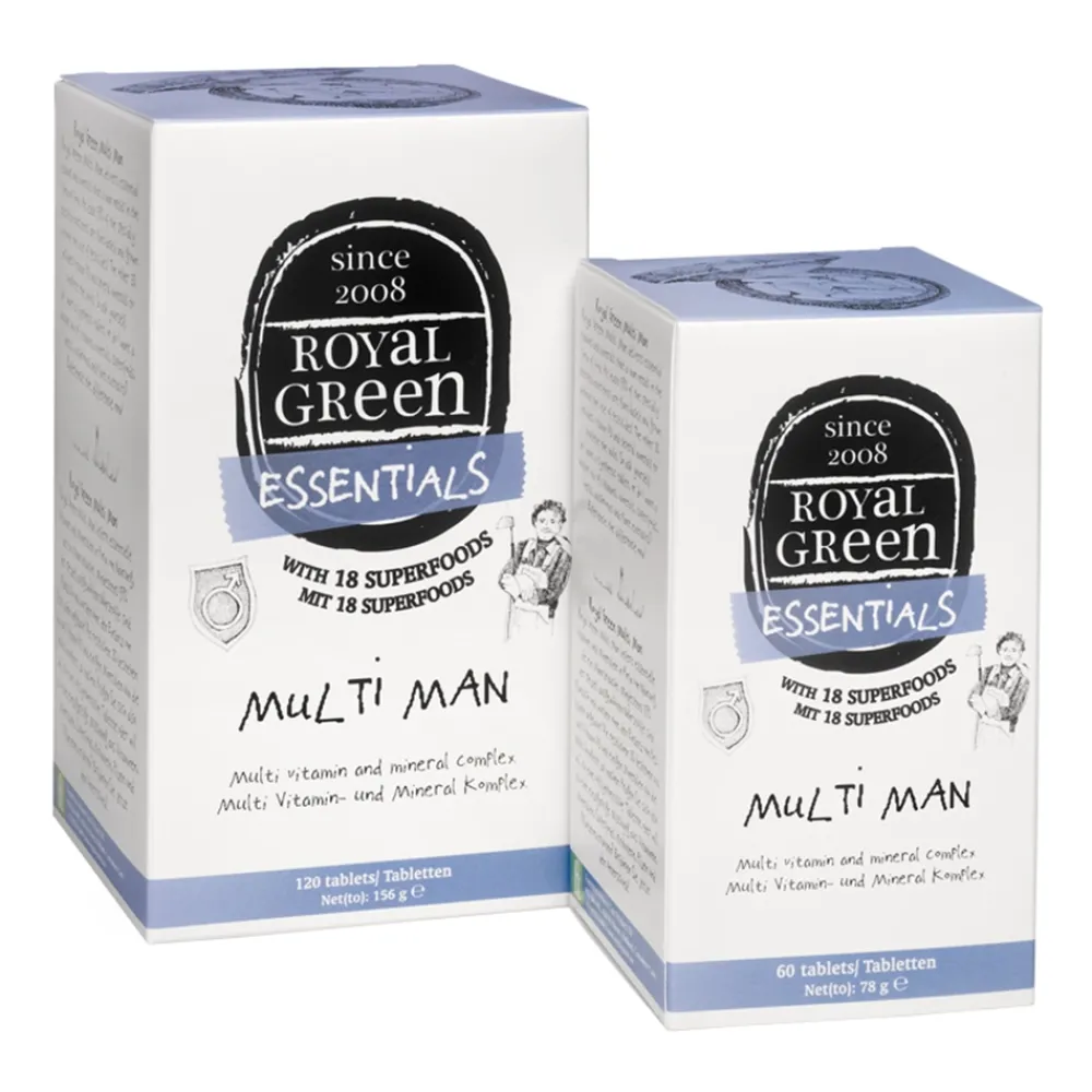 Royal Green Weerstand|Selenium>Multi Man - 60 Tabletten