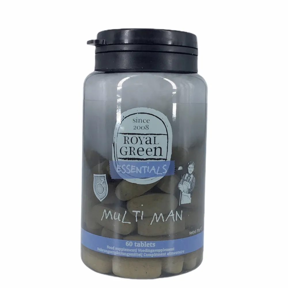 Royal Green Weerstand|Selenium>Multi Man - 60 Tabletten