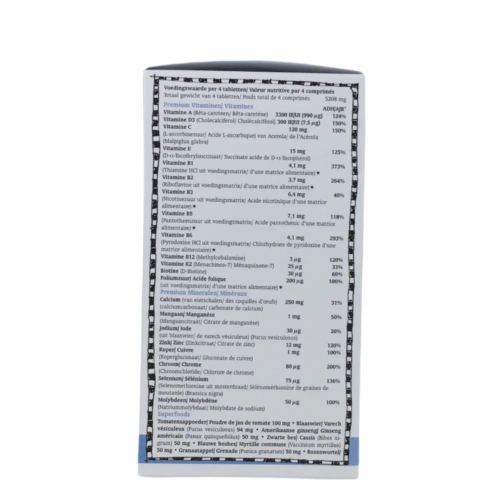 Royal Green Weerstand|Selenium>Multi Man - 60 Tabletten