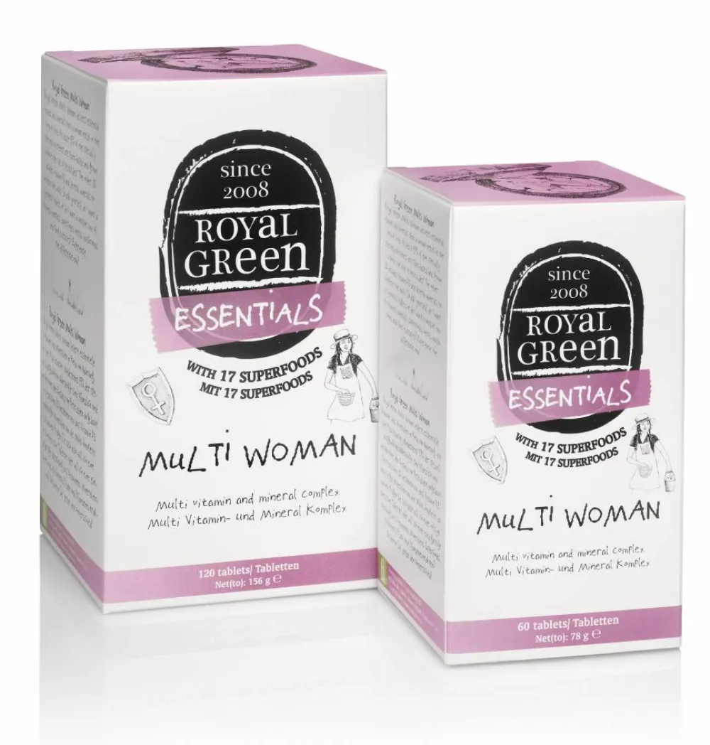 Royal Green Vrouw|Weerstand>Multi Woman - 60 tabletten