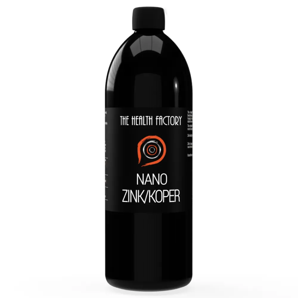 The Health Factory Vruchtbaarheid|Immuunsysteem>Nano Zink/Koper - (Colloïdale) Nano mineralen