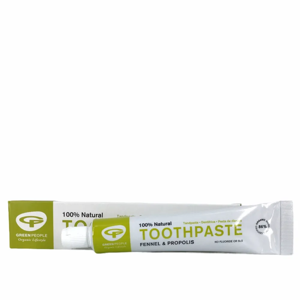 Green People Tandpasta>Natuurlijke Tandpasta - Venkel & Propolis - 50ml