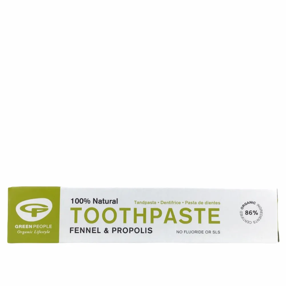 Green People Tandpasta>Natuurlijke Tandpasta - Venkel & Propolis - 50ml