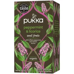 Pukka Thee>Peppermint & Licorice - Kruidenthee - BIO