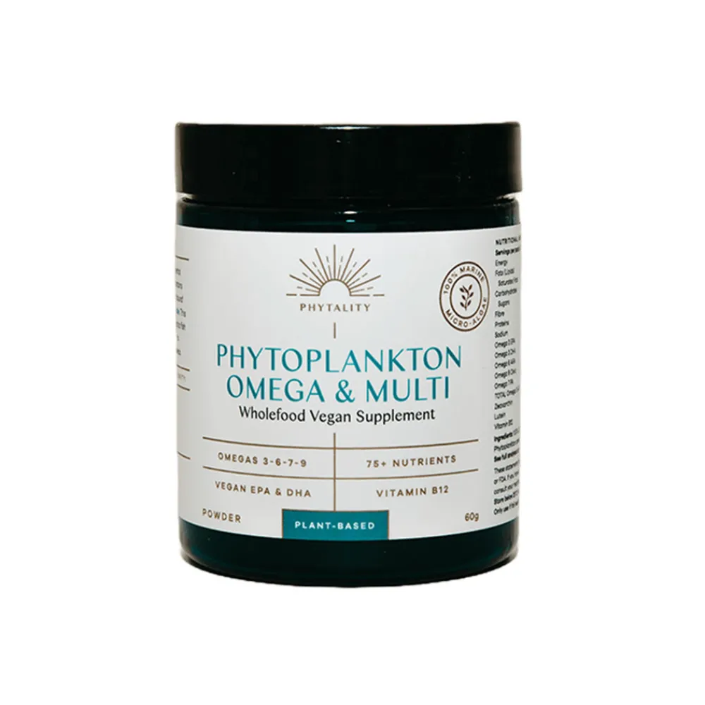 Phytality Hersenen|Weerstand>Phytoplankton - Omega en Multi - 60g