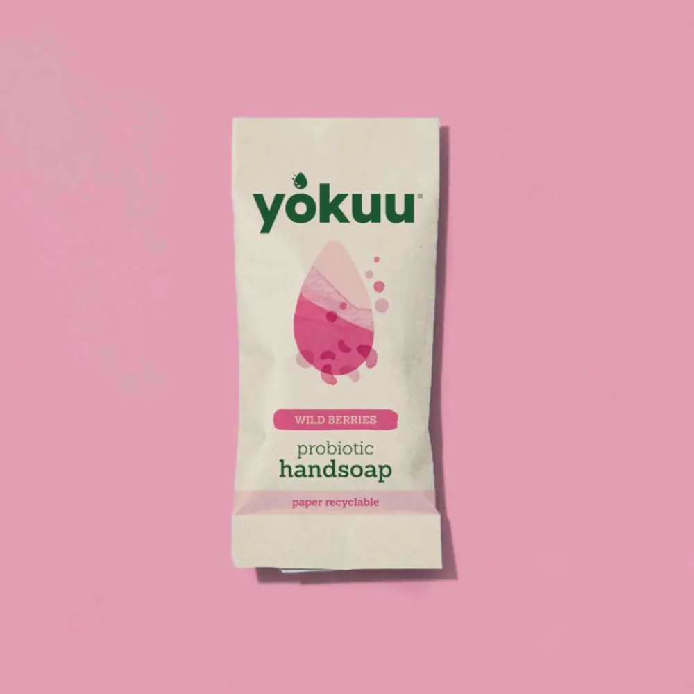 YOKUU Keukenhulpjes|Schoonmaakproducten>Probiotische Handzeep + Glazen Fles