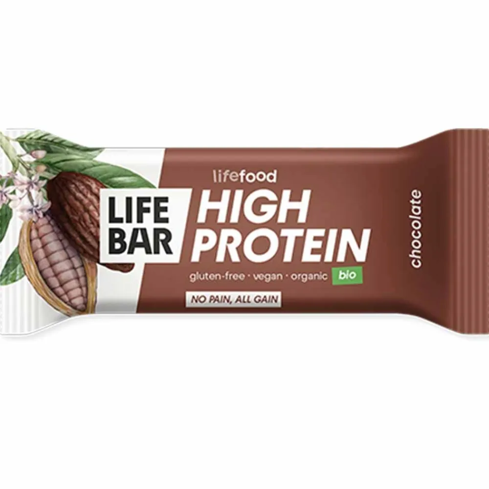 Lifefood Repen>Proteïnereep Chocolade - 40g - BIO